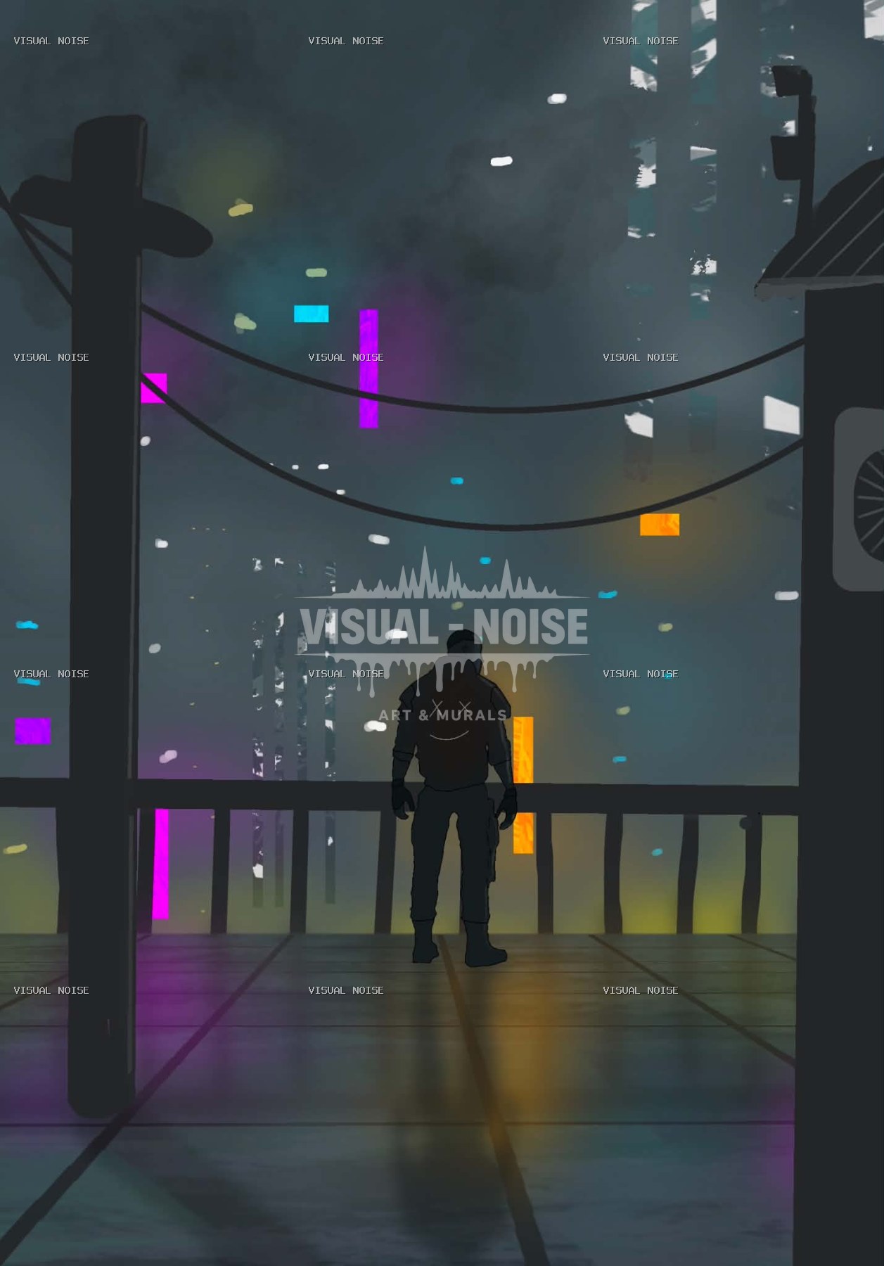 Gangsta — Visual Noise artwork