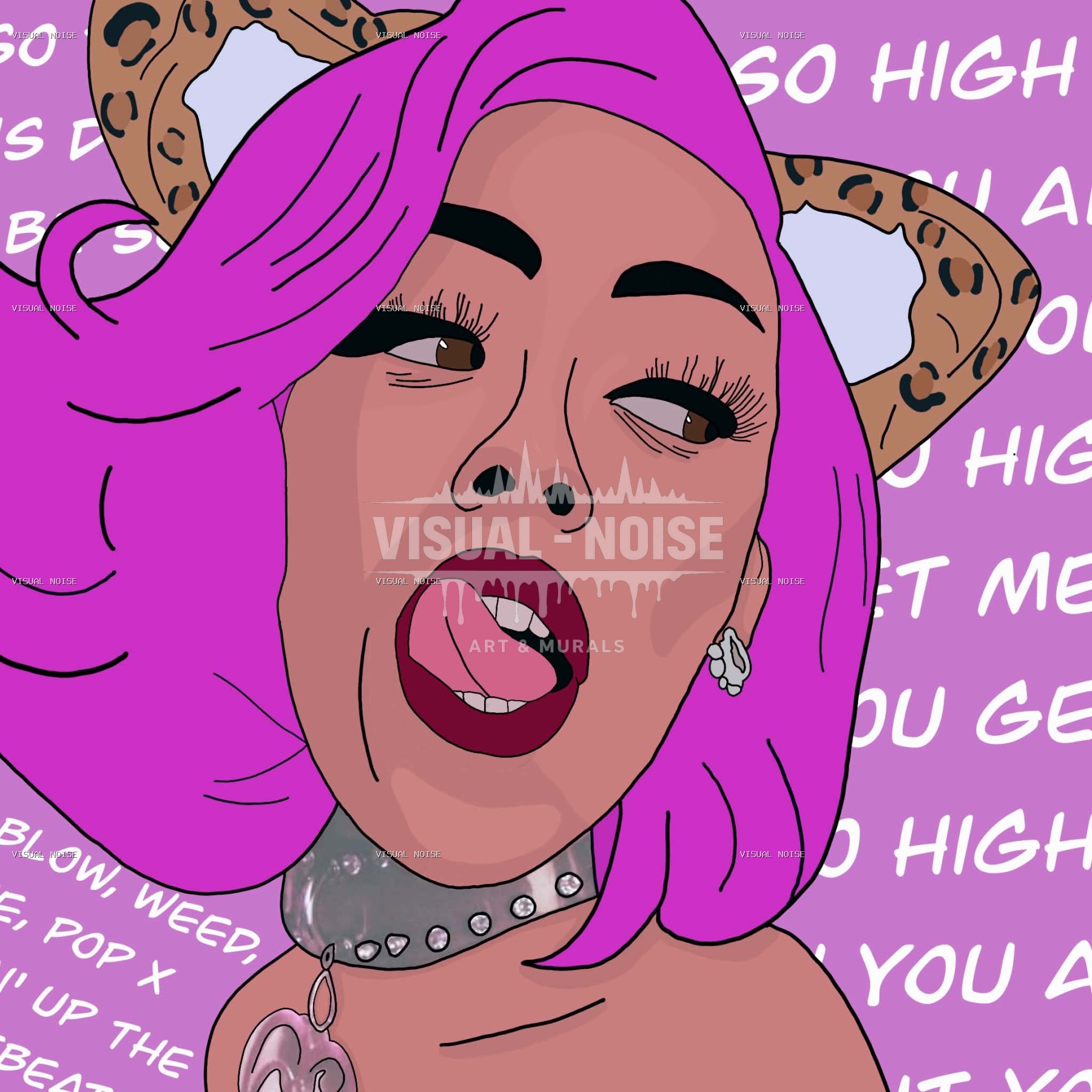 So High — Visual Noise artwork